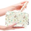 Portable Makeup Bag with Zipper Travel Toiletry Bag