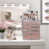 Makeup and Jewelry Storage Case Organizer Display Set