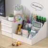 Large Makeup Desk Organizer With Drawers