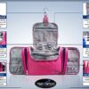 XXL Toiletry Bag with Hanging Hook Travel Set