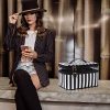 BAGSMART Large Cosmetic Bags Double Layer