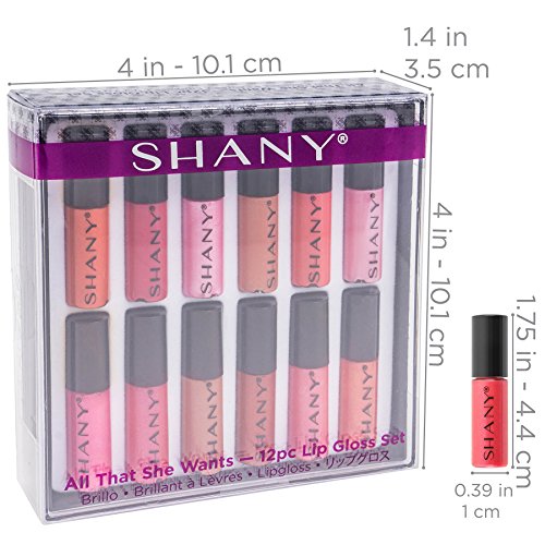 SHANY All That She Wants - Set of 12 Matte