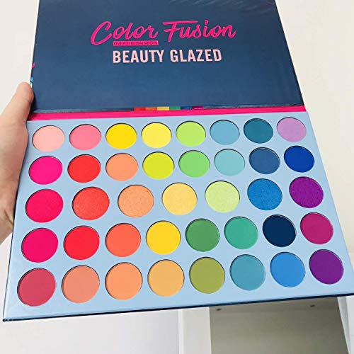 51fiteG3TnL Versatile Matte Shimmer Glitter Eye Shadow Palette - Perfect for Any Occasion