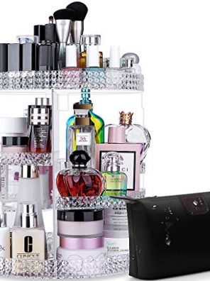 Makeup Organizer 360-Degree Rotating Plus Size