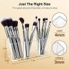 Makeup Brush Holder Organizer Acrylic Cosmetic Brushes Storage Box