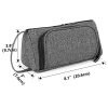 Teamoy Small Travel Cosmetic Bag for Makeup, Toiletries