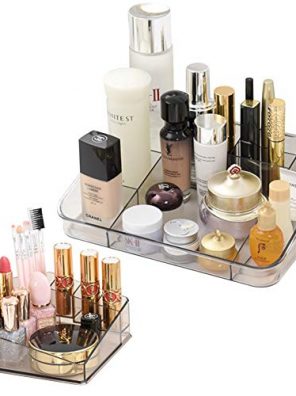2 Pack Clear Makeup Organizer Lipstick Organizer