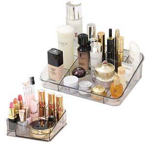 2 Pack Clear Makeup Organizer Lipstick Organizer