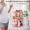 Adjustable Makeup Storage Makeup Organizer 360-Degree Rotating