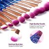 Shimmer Matte Eye Shadow Makeup Palette And Eyeshadow Brushes