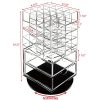 Premium Acrylic Rotating Beauty Lipstick Tower Organizer with Drawers