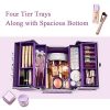 Frenessa Makeup Train Case Beauty Cosmetic Box