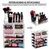 HBlife Makeup Organizer with Bigger Drawers 2 Pieces