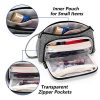 Teamoy Small Travel Cosmetic Bag for Makeup, Toiletries