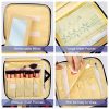Kootek Travel Makeup Bag 2 Layer with Mirror