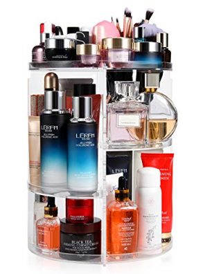 Makeup Organizer 360 Degree Rotating Large Capacity