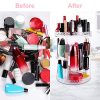 360-Degree Rotating Makeup Organizers, Storage 7-layer