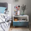 360 Degree Rotation Makeup Organizer Gray - Your Stylish Storage Solution