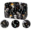 Portable Makeup Bag with Zipper for Women