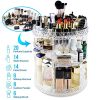 Revolutionize Your Vanity with This Acrylic Makeup Organizer – 7 Drawers & Rotating Shelf 