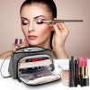 Teamoy Small Travel Cosmetic Bag for Makeup, Toiletries