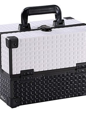 Professional 12” Make Up Artist Organizer Kit/Cosmetic Box Makeup Train Case