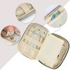 Teamoy Small Jewelry Travel Case for Earrings, Necklace