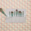 Makeup Brush Holder Organizer Brushes Rolling Case