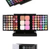 Glitter Pressed Pearl Nude Eyeshadow Palette Makeup Set