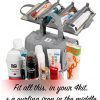Hanging Roll-Up Makeup Bag - Your Beauty and Travel Essential