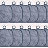 Makeup Removal with Reusable Microfiber Makeup Remover Cloths - 12 Pack of Gentle and Eco-Friendly Face, Eye, and Lip