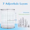 Rotating Makeup Organizer,360 Degree Adjustable