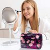 Portable Makeup Bag with Zipper for Women