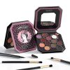 Get the Perfect Smoky Eyes with 12 Shades of Browns in a Professional Eyeshadow Palette - Includes Eyeliner and Brushes