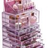 Sorbus Cosmetic Makeup and Jewelry Storage Case