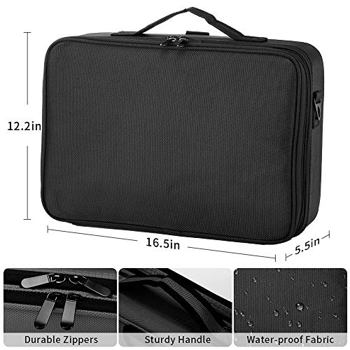 51noNJpM9xL._SL500_ Large Capacity Travel Professional Makeup Train Case