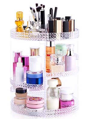 Bonzy Home Makeup Organizer 360-Degree Rotating