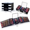 180-Color All-in-One Eyeshadow Palette with Face Blushes and Eyebrow Powders - Ultimate Makeup Kit for Gorgeous Looks Anywhere! ?✨
