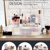Syntus Bathroom Drawer Organizer, 5 Pieces Makeup Organizer
