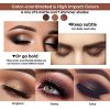 Get the Perfect Smoky Eyes with 12 Shades of Browns in a Professional Eyeshadow Palette - Includes Eyeliner and Brushes