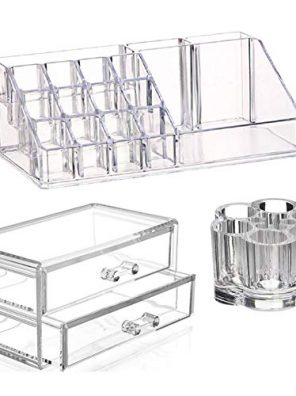 Acrylic Organizers Makeup Storage Organizer Set