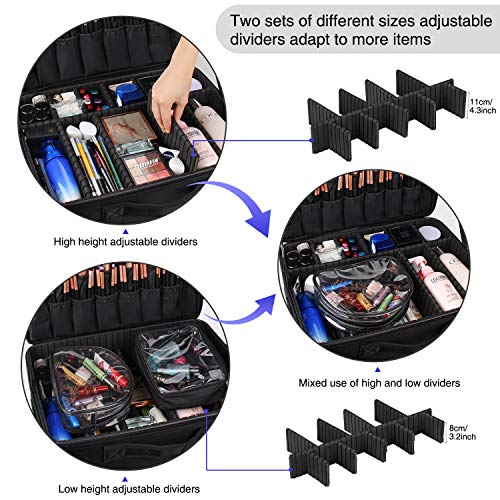 Extra Large Makeup Case Travel Makeup Train Case
