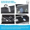 Impeccably Organized on Your Travels with the Lewis N. Clark Hanging Toiletry Bag