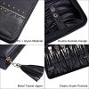 Leather Makeup Brush Bag Cosmetic Case Organizer