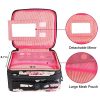 Kootek Travel Makeup Bag 2 Layer Portable