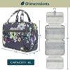 Hanging Travel Toiletry Bag Organizer Kit
