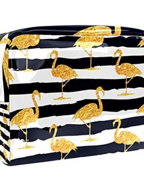 Portable Makeup Bag with Zipper Travel Toiletry Bag