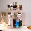 Revolutionize Your Vanity with This Acrylic Makeup Organizer – 7 Drawers & Rotating Shelf 