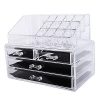 Clear Plastic Vanity Makeup Organizer