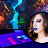 Neon UV Eyeshadow Palette Glow in the Dark